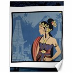 Java Indonesia Girl Headpiece Canvas 36  x 48   35.26 x46.15  Canvas - 1