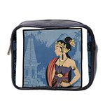 Java Indonesia Girl Headpiece Mini Toiletries Bag 2-Side Front