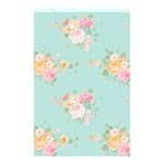 Mint,shabby chic,floral,pink,vintage,girly,cute Shower Curtain 48  x 72  (Small)  Curtain(48  X 72 ) - 42.18 x64.8  Curtain(48  X 72 )