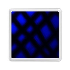 Abstract Plaid Memory Card Reader (Square) 