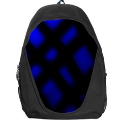 Abstract Plaid Backpack Bag