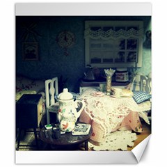 Abandonded Dollhouse Canvas 20  X 24   by snowwhitegirl