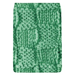 Knitted Wool Square Green Flap Covers (s)  by snowwhitegirl