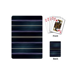 Modern Abtract Linear Design Playing Cards (mini)  by dflcprints