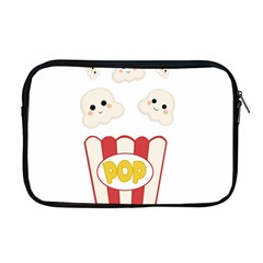 Cute Kawaii Popcorn Apple Macbook Pro 17  Zipper Case