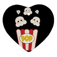 Cute Kawaii Popcorn Ornament (Heart)