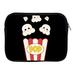 Cute Kawaii Popcorn Apple Ipad 2/3/4 Zipper Cases by Valentinaart