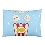 Cute Kawaii Popcorn Pillow Case (Two Sides) Front