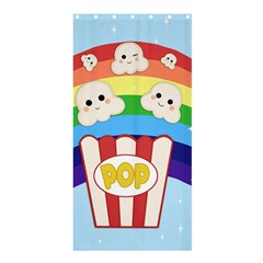 Cute Kawaii Popcorn Shower Curtain 36  x 72  (Stall) 