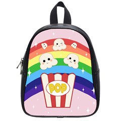 Cute Kawaii Popcorn School Bag (small) by Valentinaart