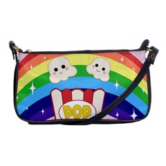 Cute Kawaii Popcorn Shoulder Clutch Bags