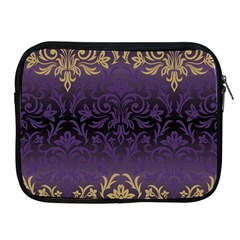 Art Nouveau,vintage,damask,gold,purple,antique,beautiful Apple Ipad 2/3/4 Zipper Cases by NouveauDesign