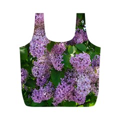 Lilacs 2 Full Print Recycle Bags (m)  by dawnsiegler