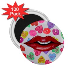 Aahhhh Candy 2 25  Magnets (100 Pack)  by dawnsiegler