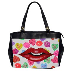 Aahhhh Candy Office Handbags (2 Sides)  by dawnsiegler