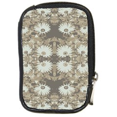 Vintage Daisy Floral Pattern Compact Camera Cases by dflcprints