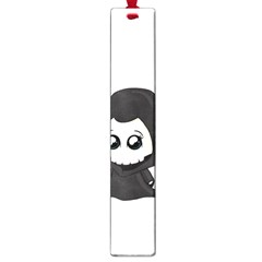 Cute Grim Reaper Large Book Marks by Valentinaart