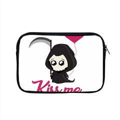 Cute Grim Reaper Apple Macbook Pro 15  Zipper Case by Valentinaart