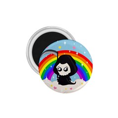 Cute Grim Reaper 1 75  Magnets by Valentinaart