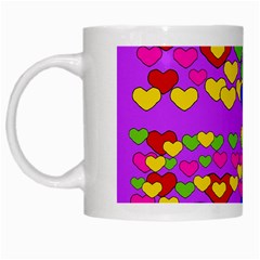 I Love This Lovely Hearty One White Mugs by pepitasart