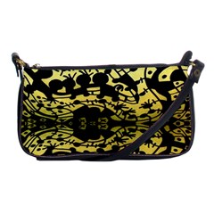 Dna Diluted Shoulder Clutch Bags by MRTACPANS