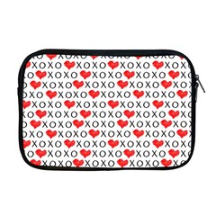 Xoxo Valentines Day Pattern Apple Macbook Pro 17  Zipper Case by Valentinaart