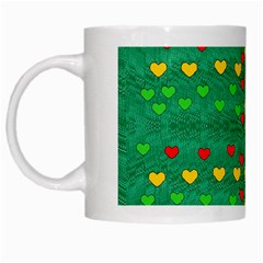 Love Is In All Of Us To Give And Show White Mugs by pepitasart