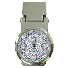 Modern Collage Pattern Mosaic Money Clip Watches by dflcprints