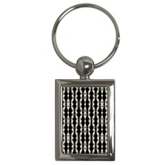 Wavy Stripes Pattern Key Chains (rectangle)  by dflcprints