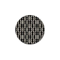 Wavy Stripes Pattern Golf Ball Marker (4 Pack) by dflcprints