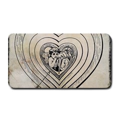 Heart Drawing Angel Vintage Medium Bar Mats