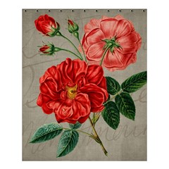 Flower Floral Background Red Rose Shower Curtain 60  X 72  (medium) 