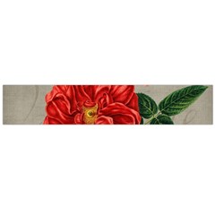 Flower Floral Background Red Rose Large Flano Scarf  by Nexatart