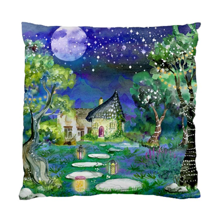 Background Fairy Tale Watercolor Standard Cushion Case (Two Sides)