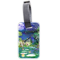 Background Fairy Tale Watercolor Luggage Tags (Two Sides)