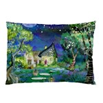 Background Fairy Tale Watercolor Pillow Case (Two Sides) Front