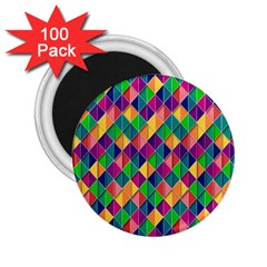 Background Geometric Triangle 2.25  Magnets (100 pack) 