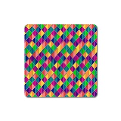 Background Geometric Triangle Square Magnet