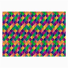 Background Geometric Triangle Large Glasses Cloth (2-Side)