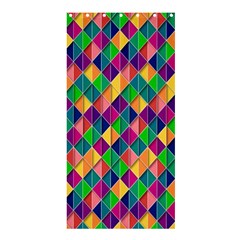 Background Geometric Triangle Shower Curtain 36  x 72  (Stall) 