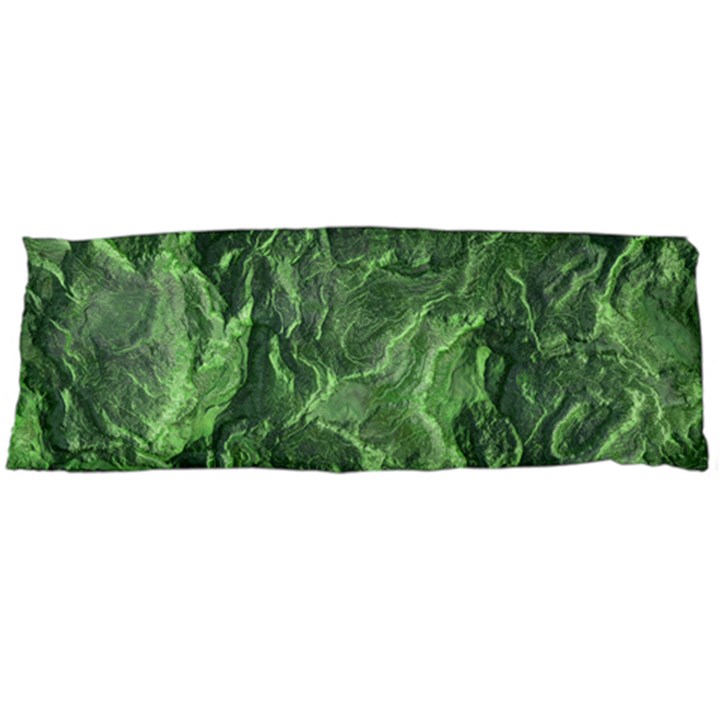 Green Geological Surface Background Body Pillow Case (Dakimakura)