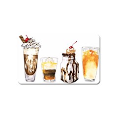 Coffee And Milkshakes Magnet (name Card) by KuriSweets