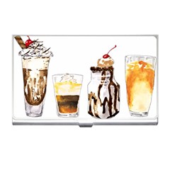 Coffee And Milkshakes Business Card Holders by KuriSweets