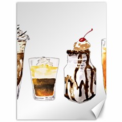 Coffee And Milkshakes Canvas 36  X 48   by KuriSweets