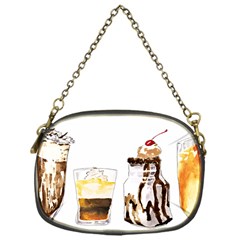 Coffee And Milkshakes Chain Purses (one Side)  by KuriSweets