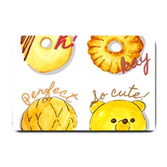 Bread Stickers Small Doormat  by KuriSweets