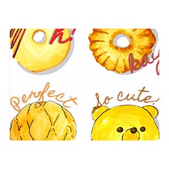 Bread Stickers Double Sided Flano Blanket (mini)  by KuriSweets