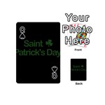  St. Patricks day  Playing Cards 54 (Mini)  Front - SpadeQ