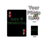  St. Patricks day  Playing Cards 54 (Mini)  Front - Diamond4