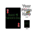  St. Patricks day  Playing Cards 54 (Mini)  Front - DiamondQ
